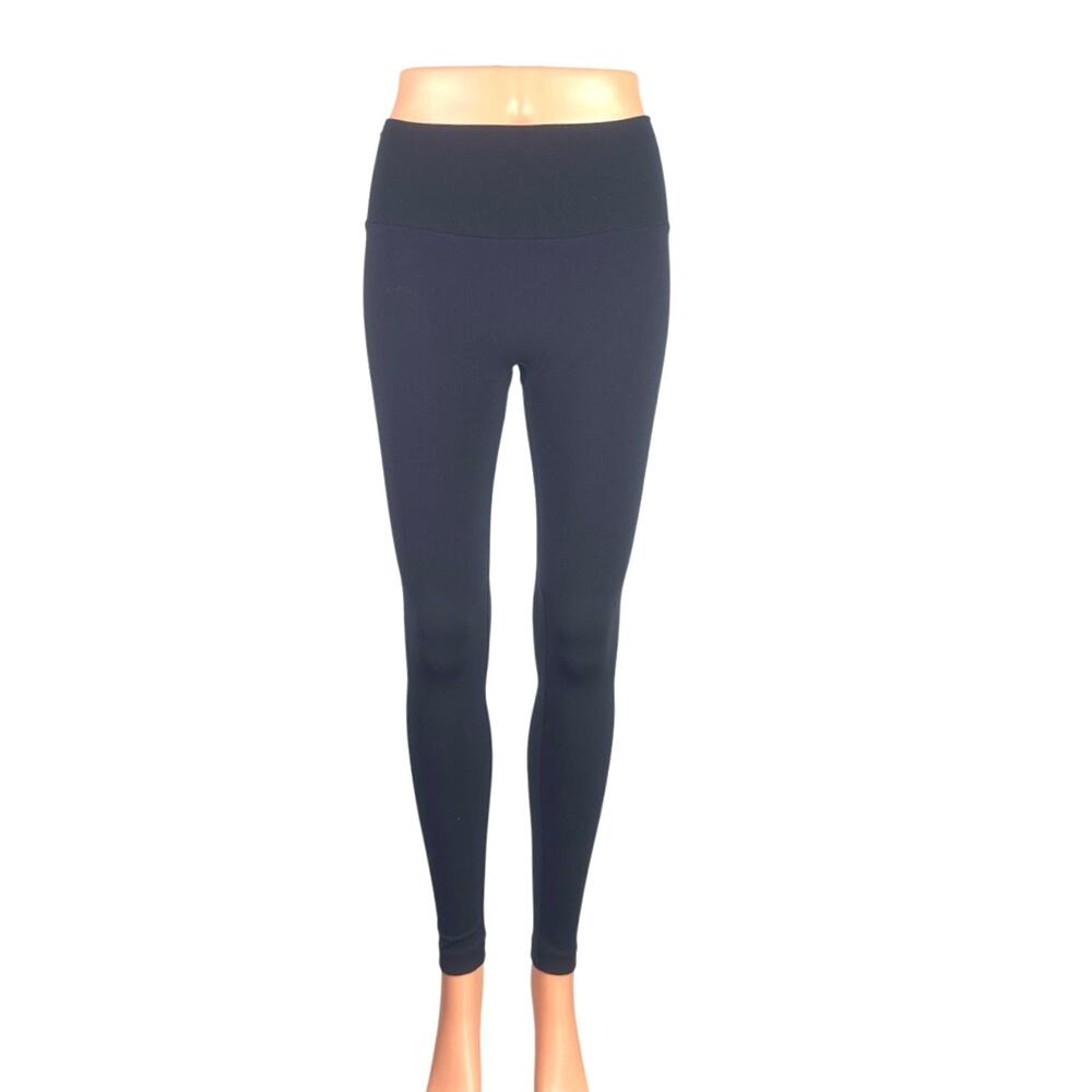NEW Wolford Black High Rise Yoga Gym Sports Athletic Activewear Legging Pants XS